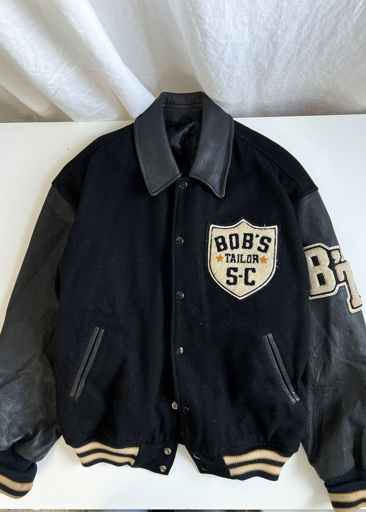 80s Bob&#039;s tayilor varsity jacket