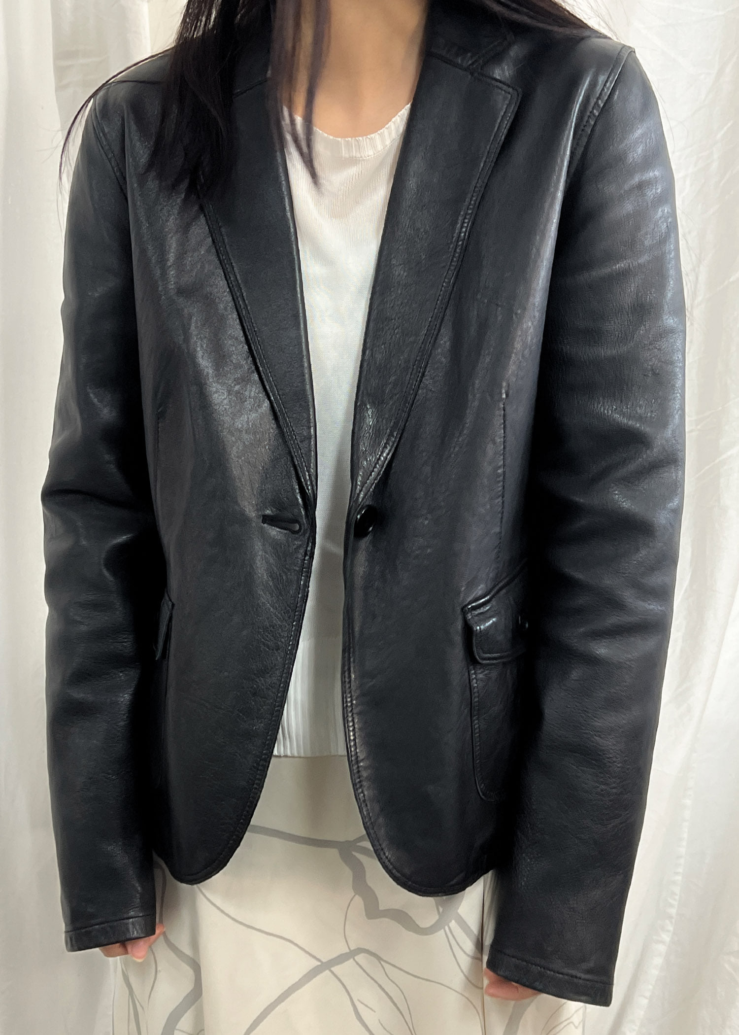 select vintage : sheepskin jacket
