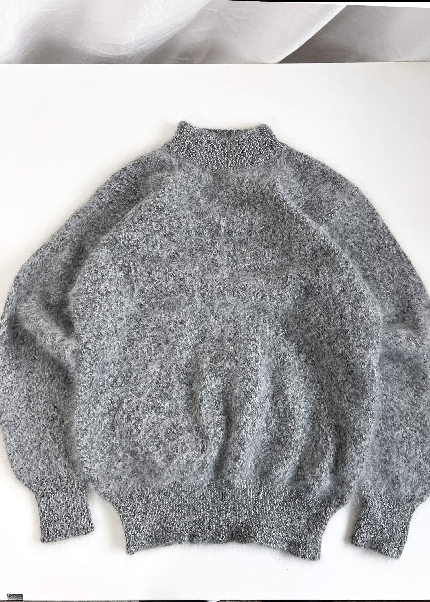 vintage shaggy knit
