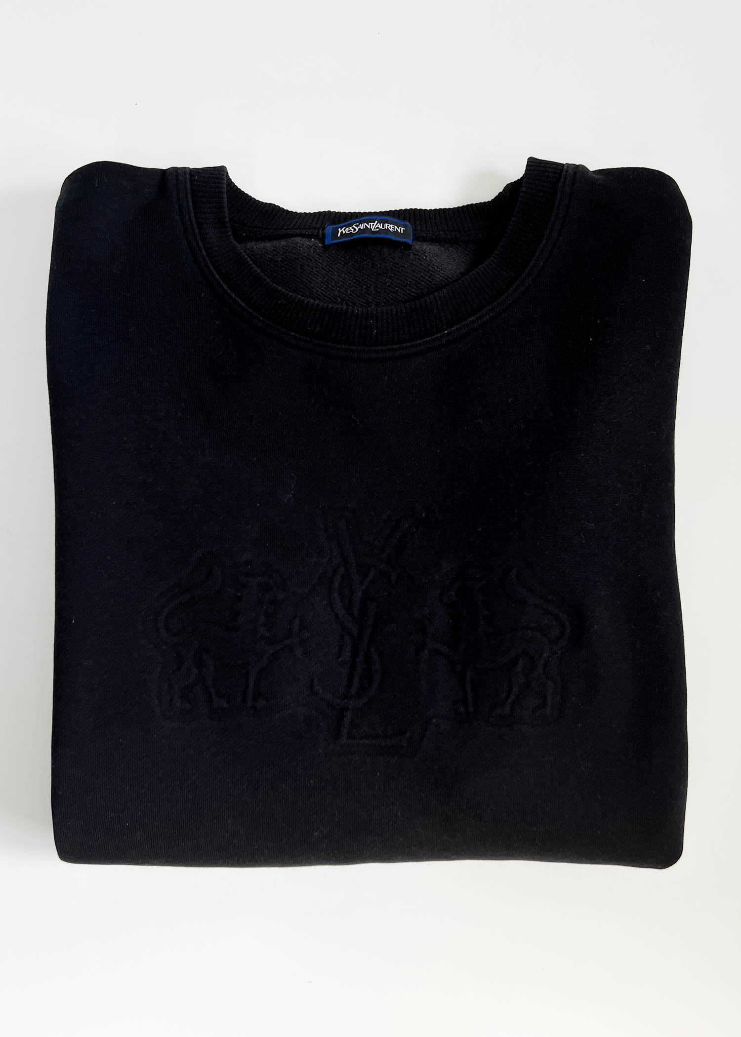Yves Saint Laurent logo sweatshirts