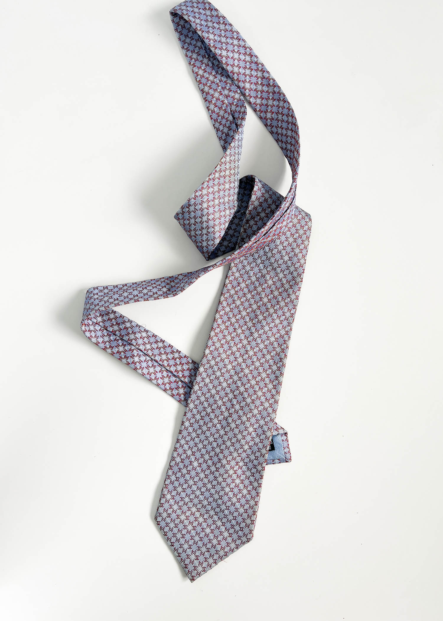 CHANEL pattern tie