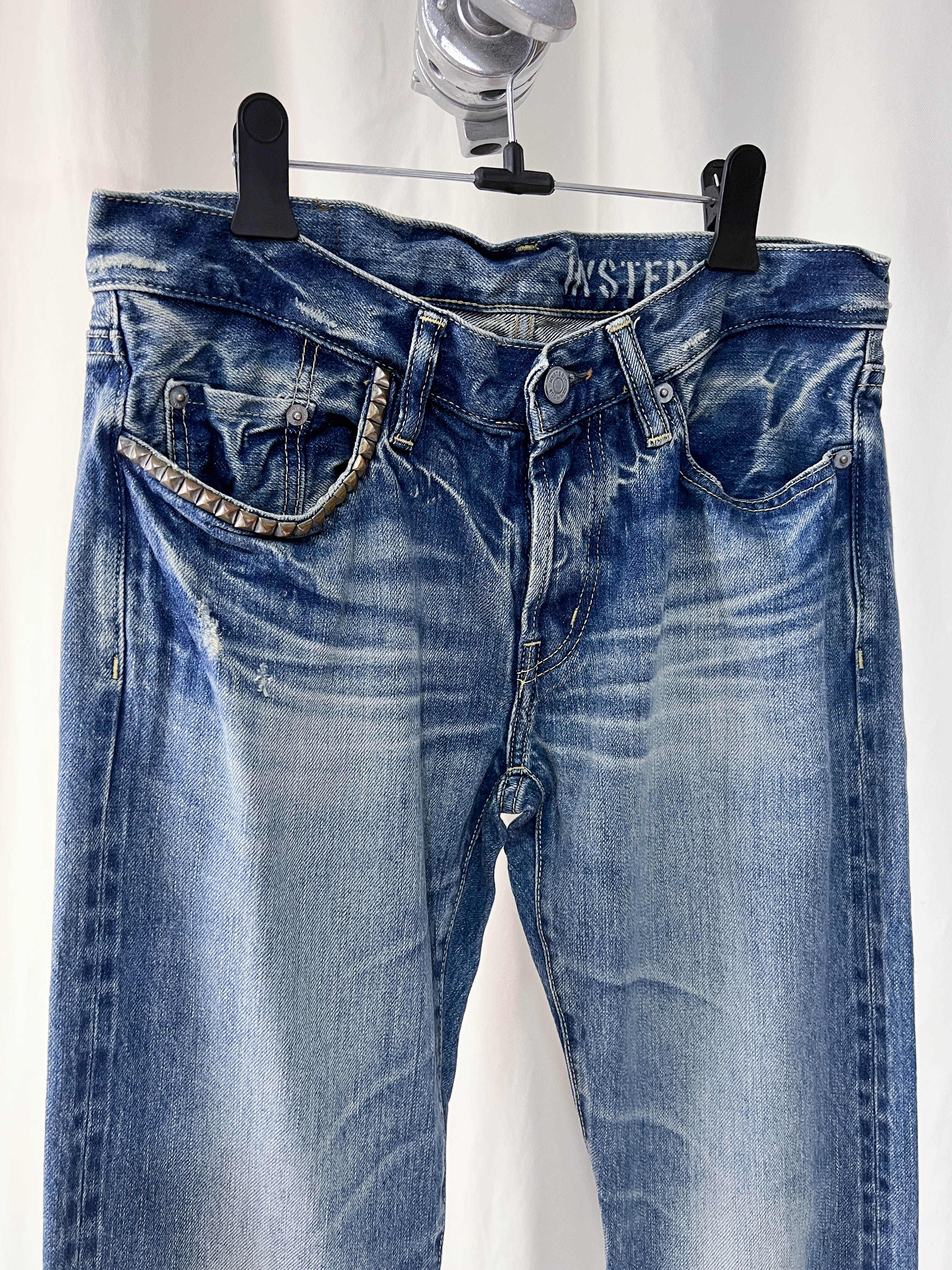 HYSTERIC GLAMOUR stud jean