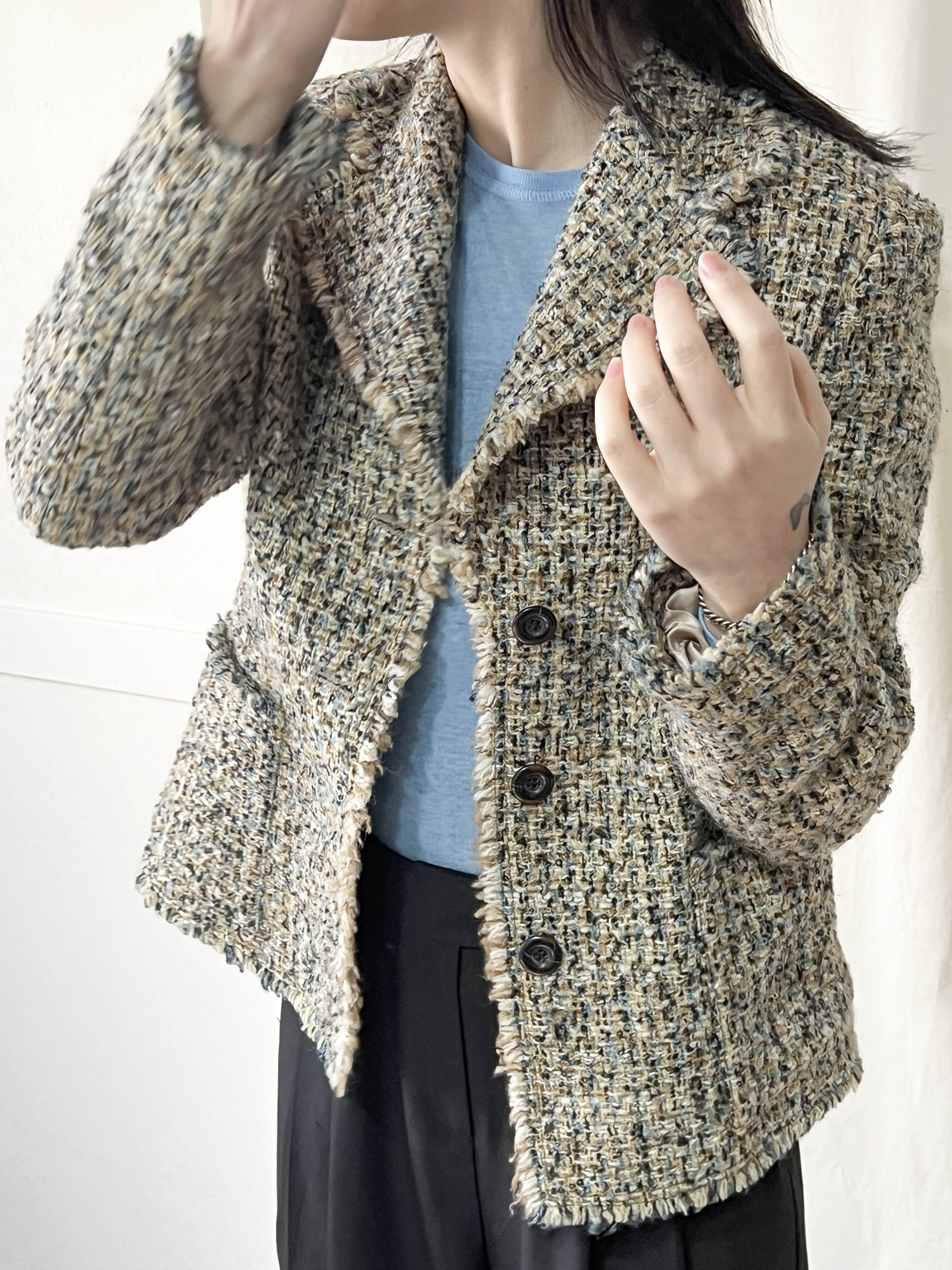 Vintage tweed 3b jacket