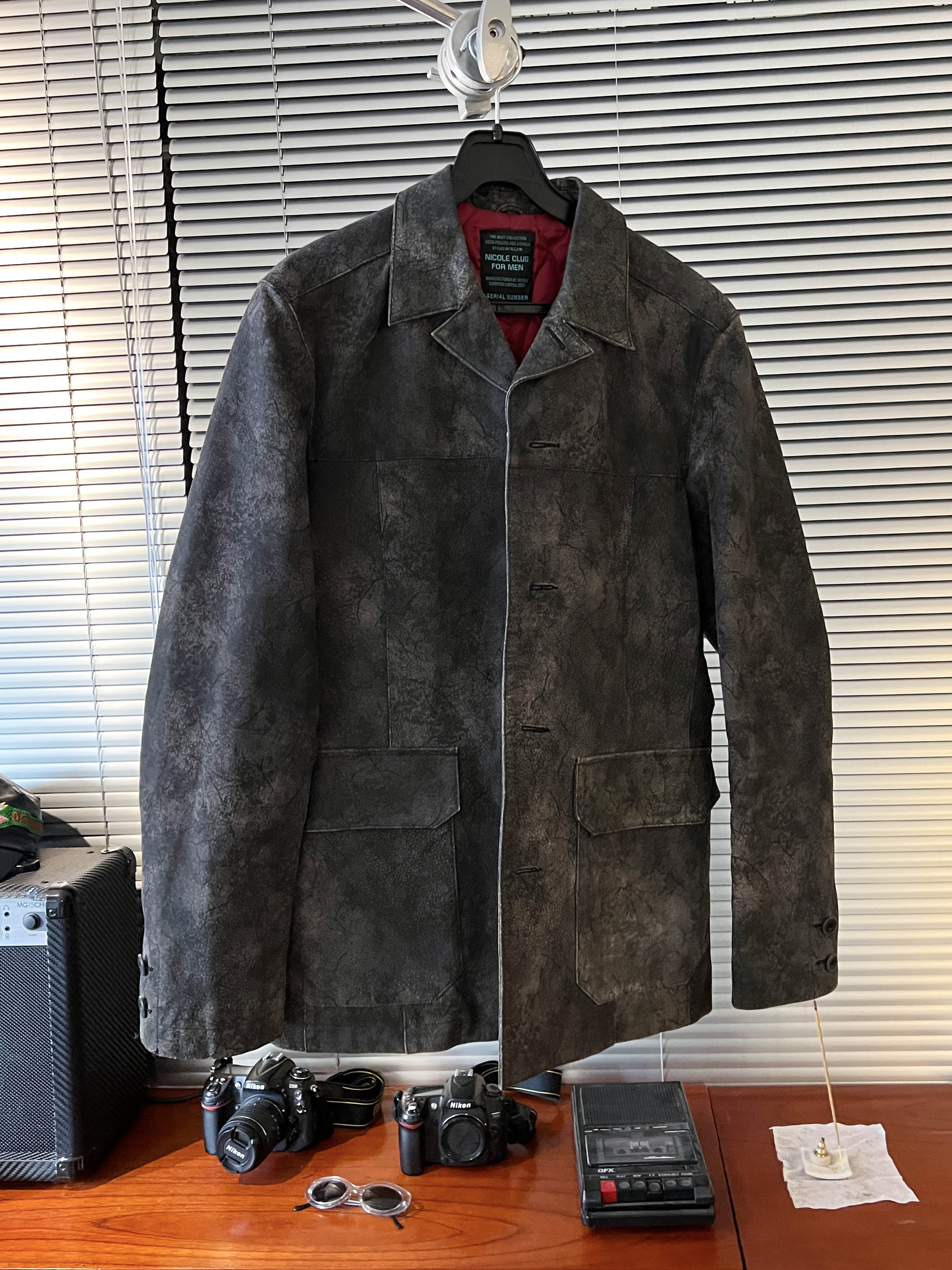 STUDIO NICOLE by NICOLE CLUB leather jacket