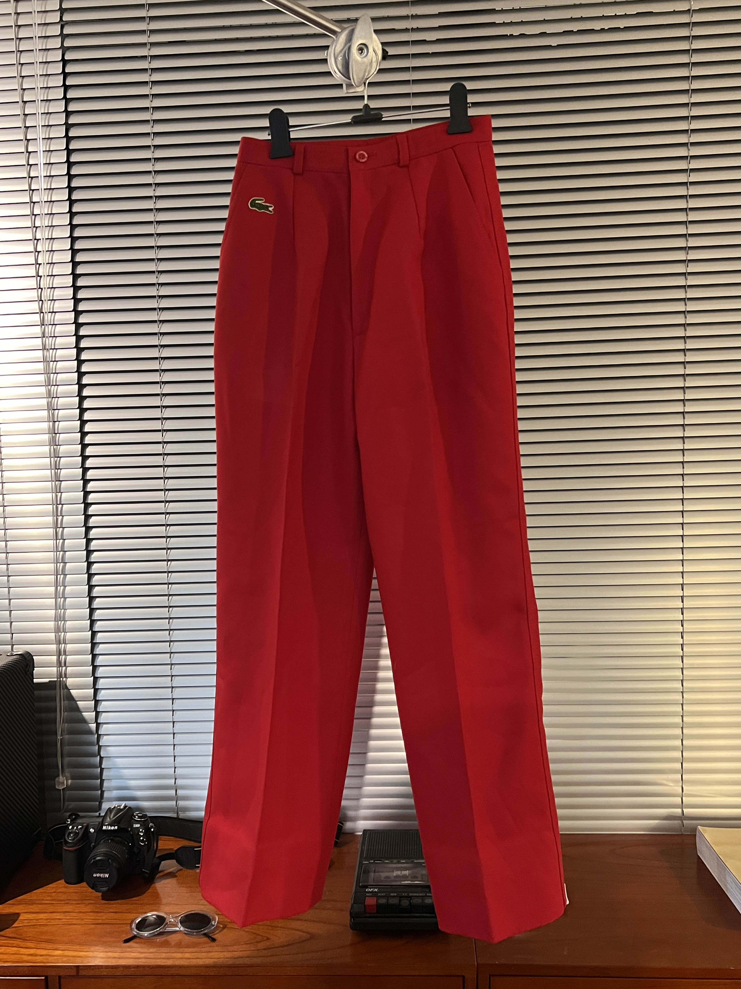 LACOSTE red pants