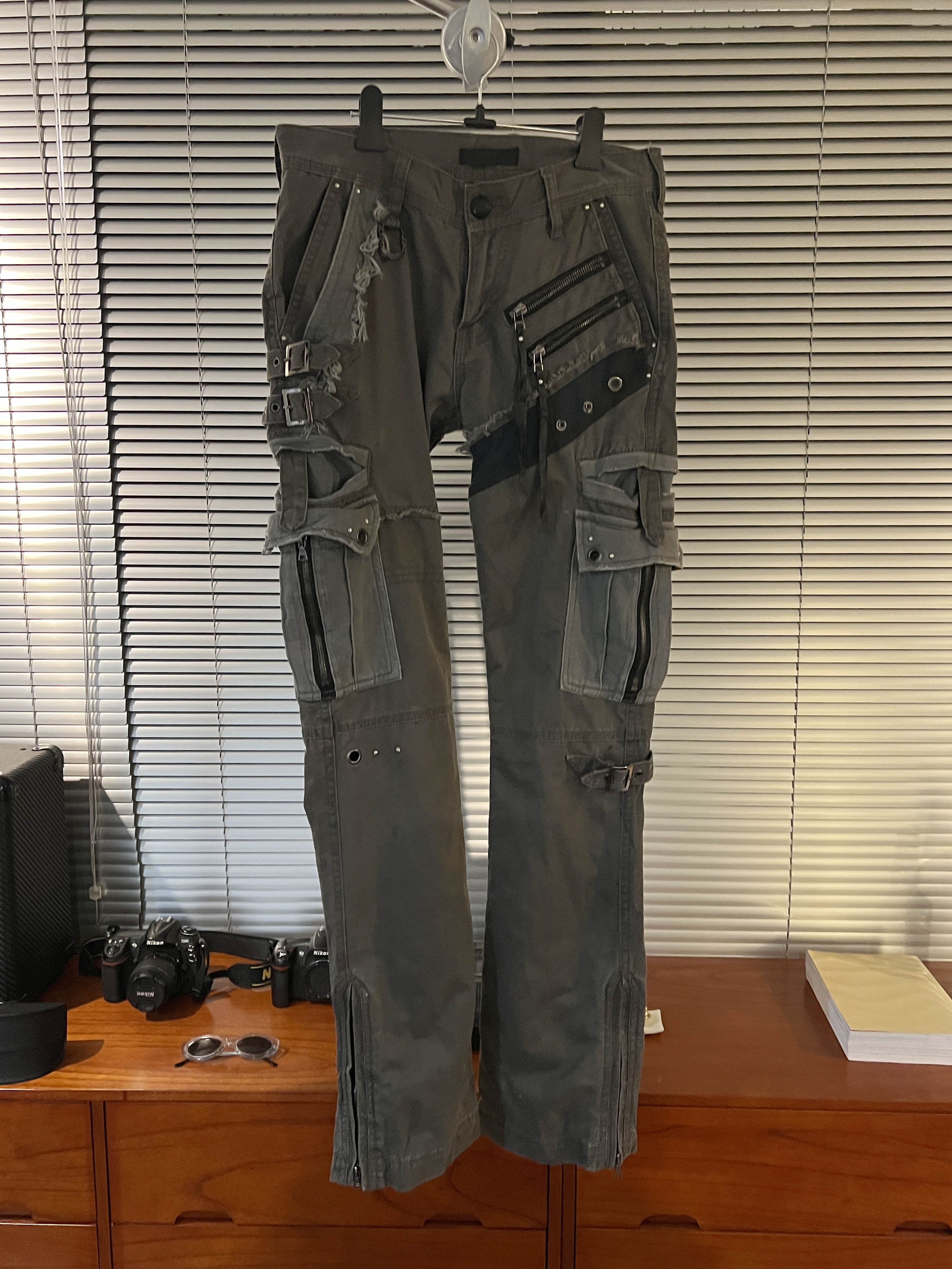 vintage tech cargo pants