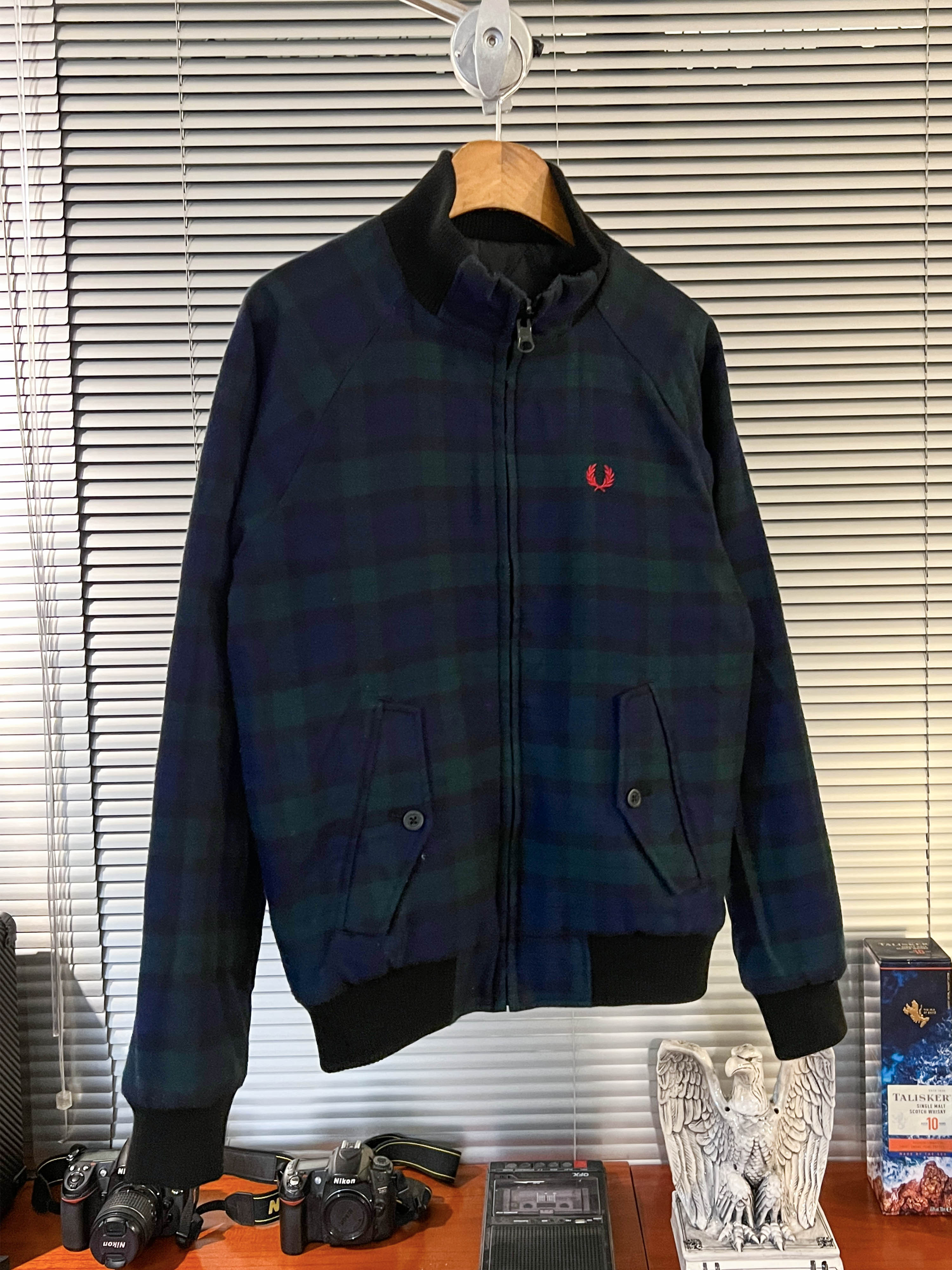 FRED PERRY reversible parka