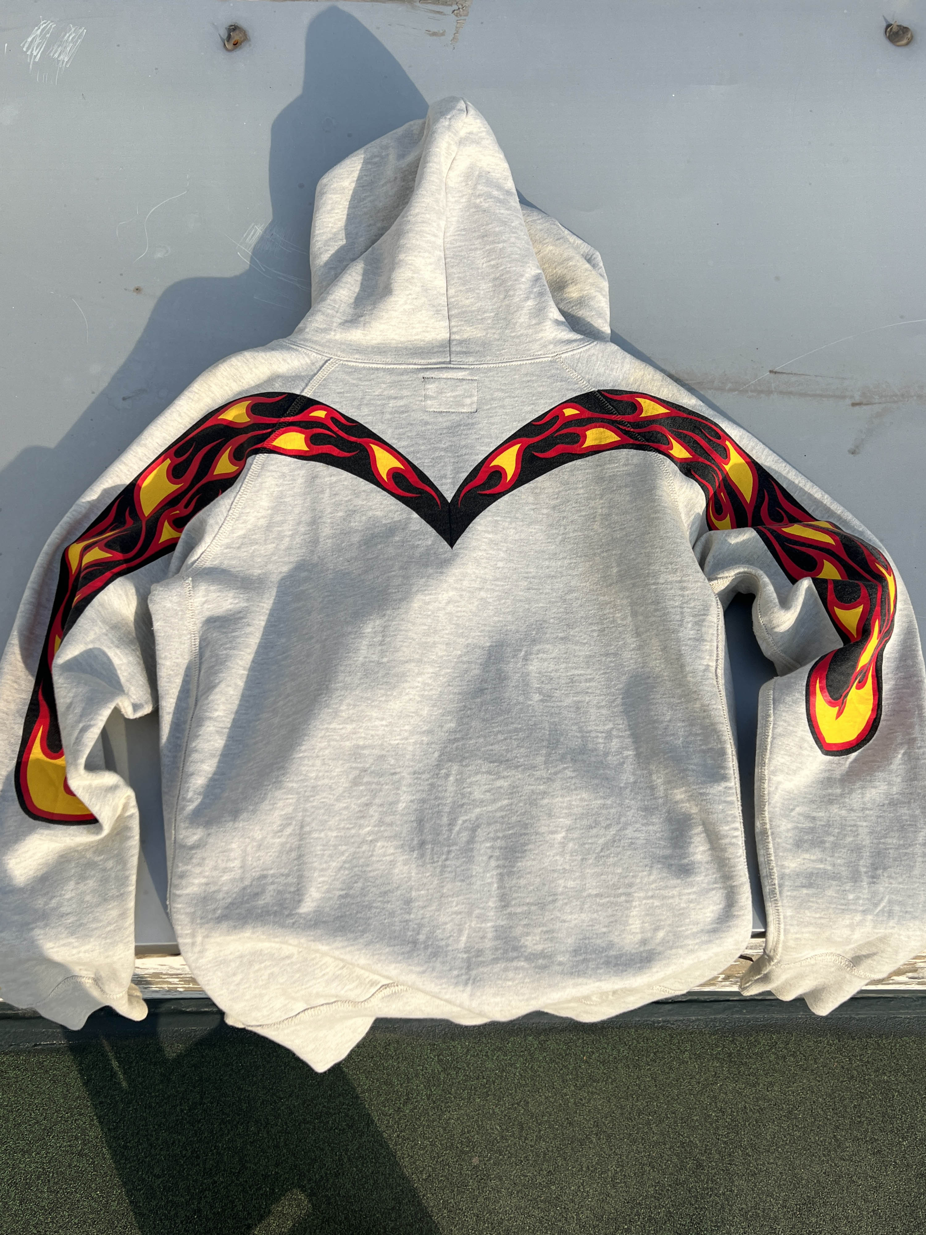 EVISU flame hoodie