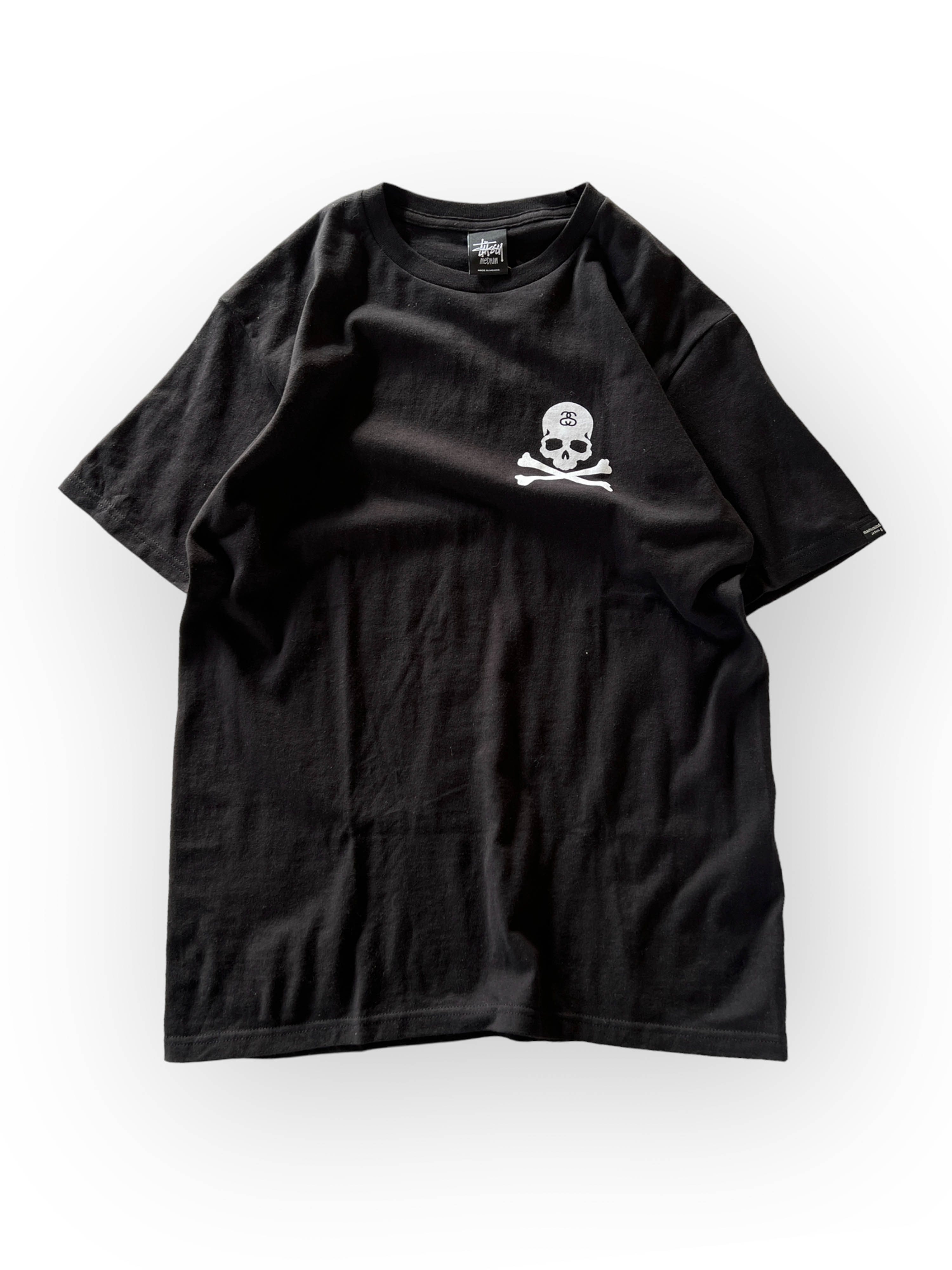 STUSSY X MASTERMIND skull t-shirts