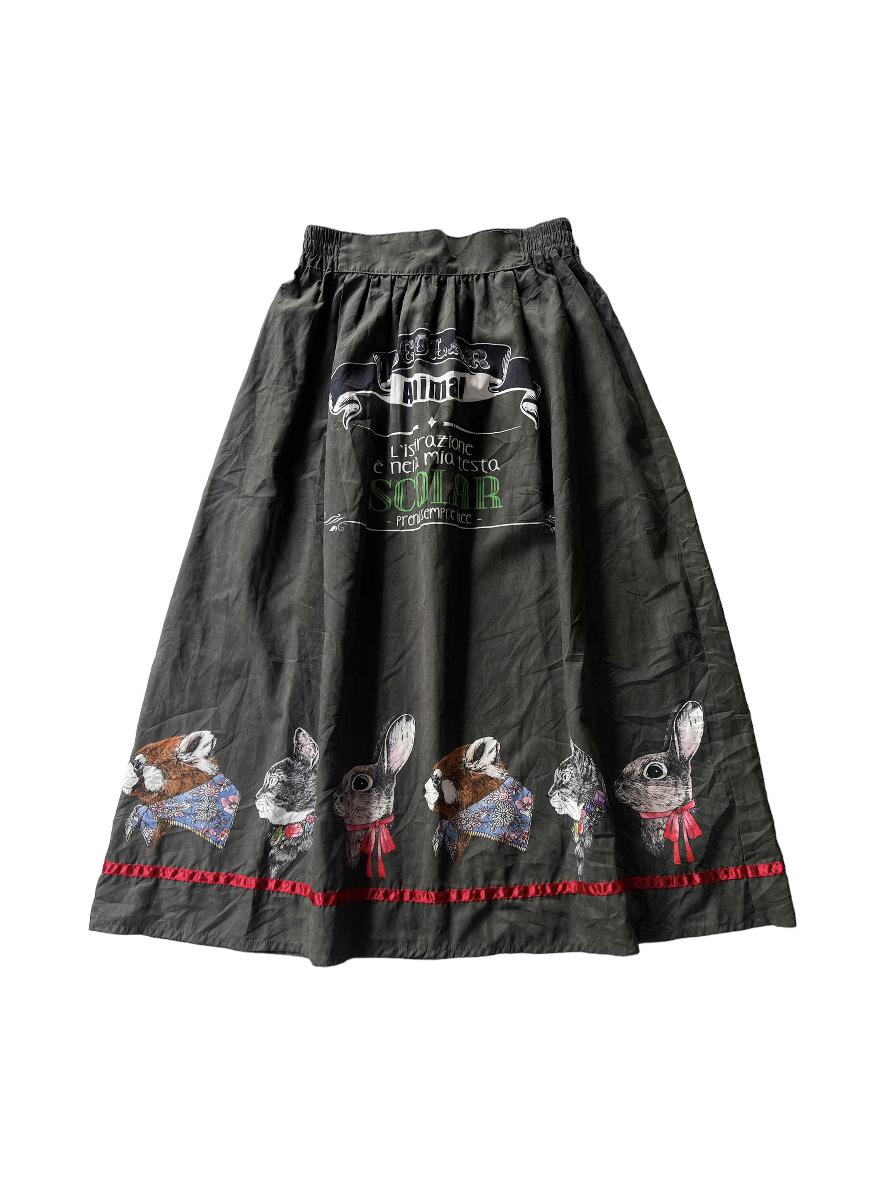 vintage animal skirts