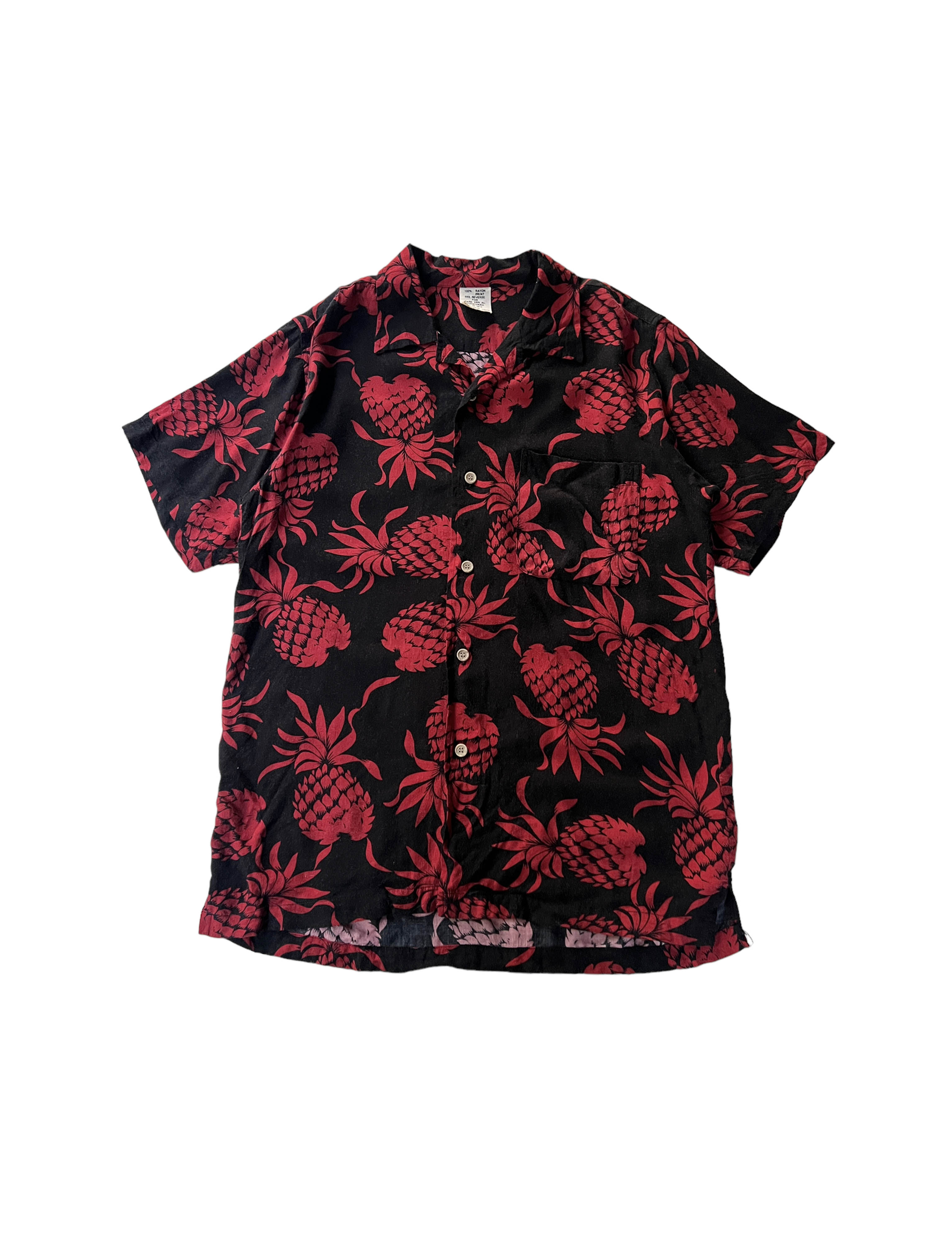 pineapple rayon shirts