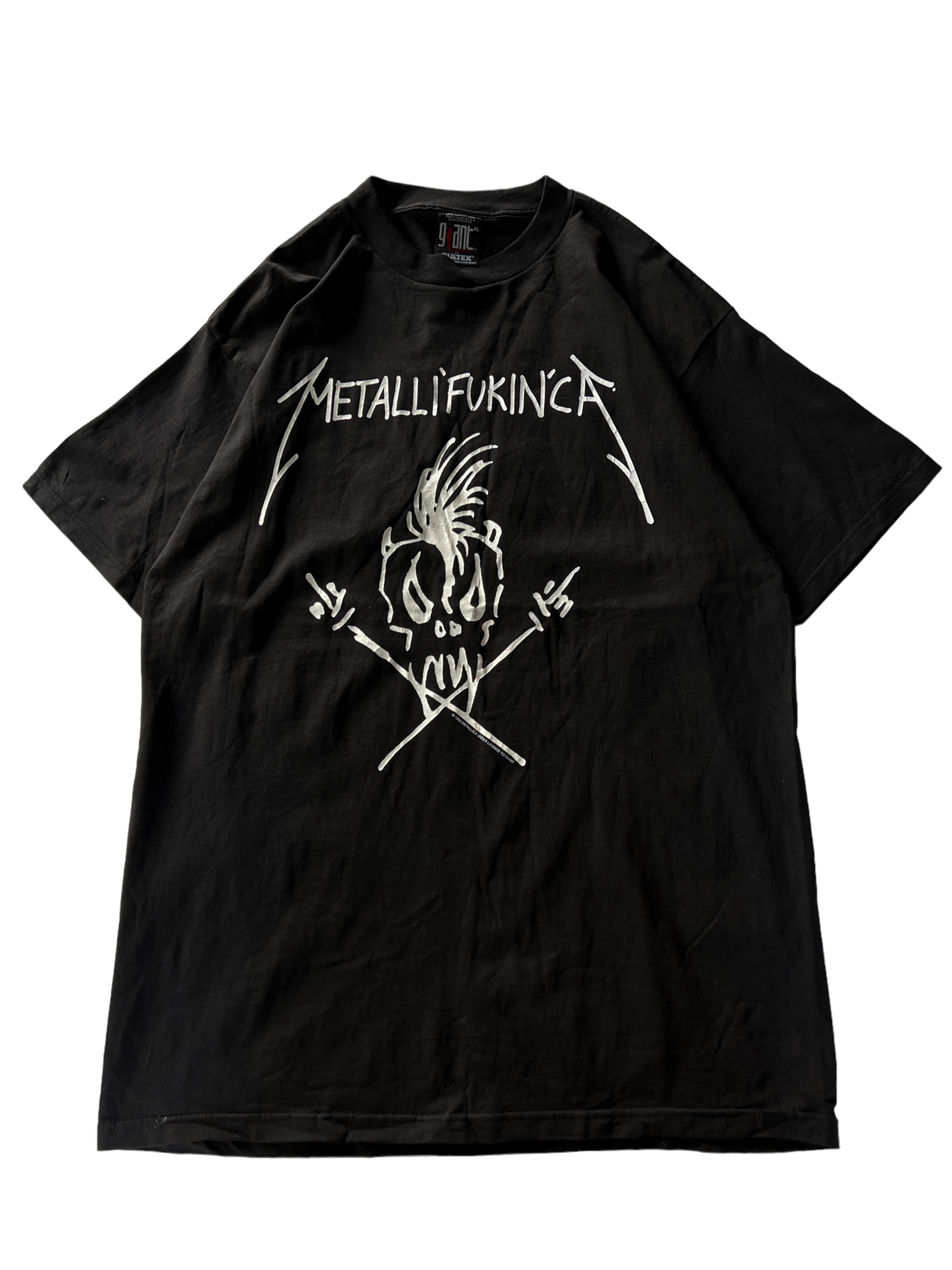 1994 metalica &quot;METALLIFUCKINCA&quot; t-shirts