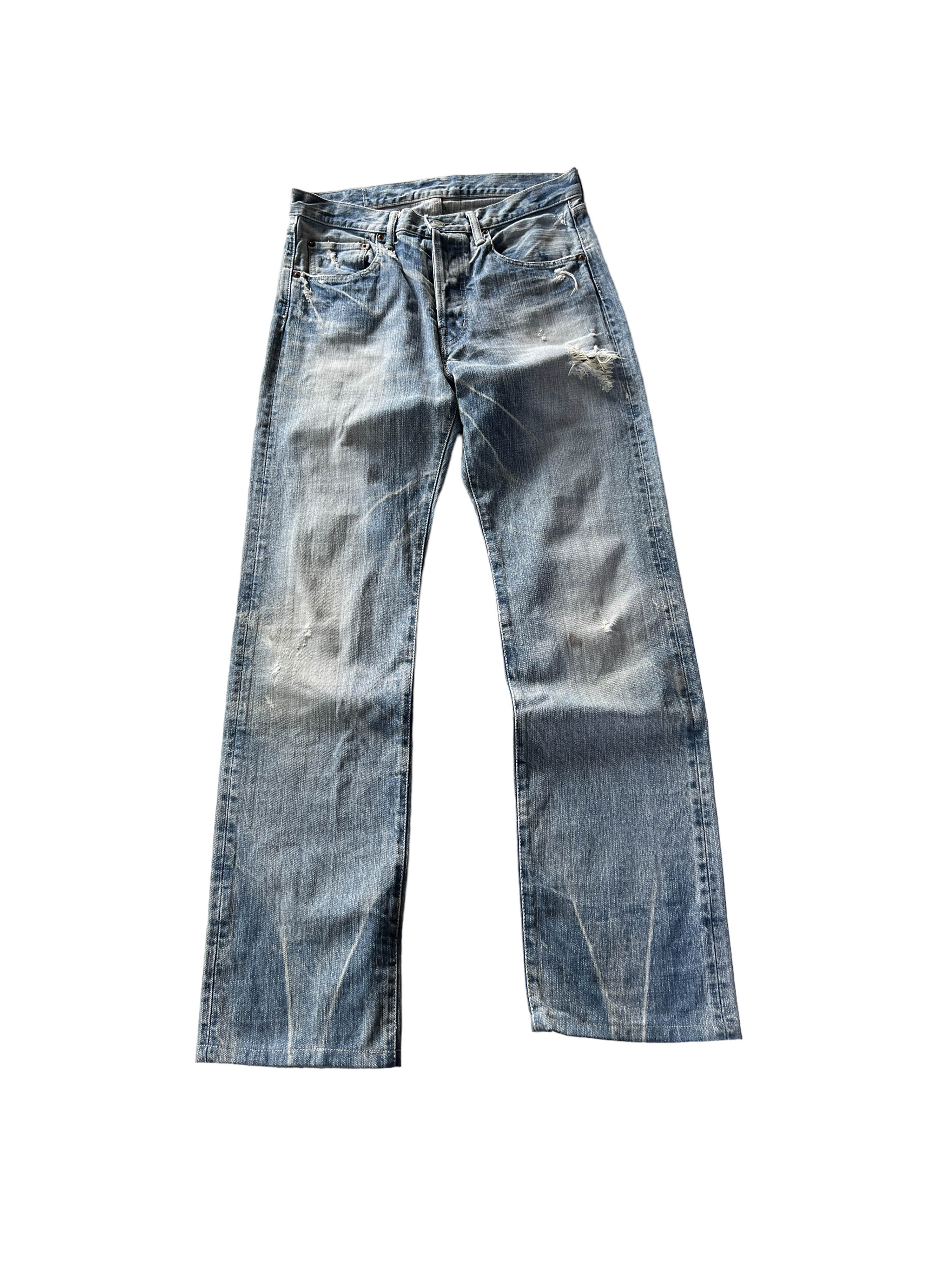 SPELL BOUND 40-126A DOMINGO 5 pocket washed jean