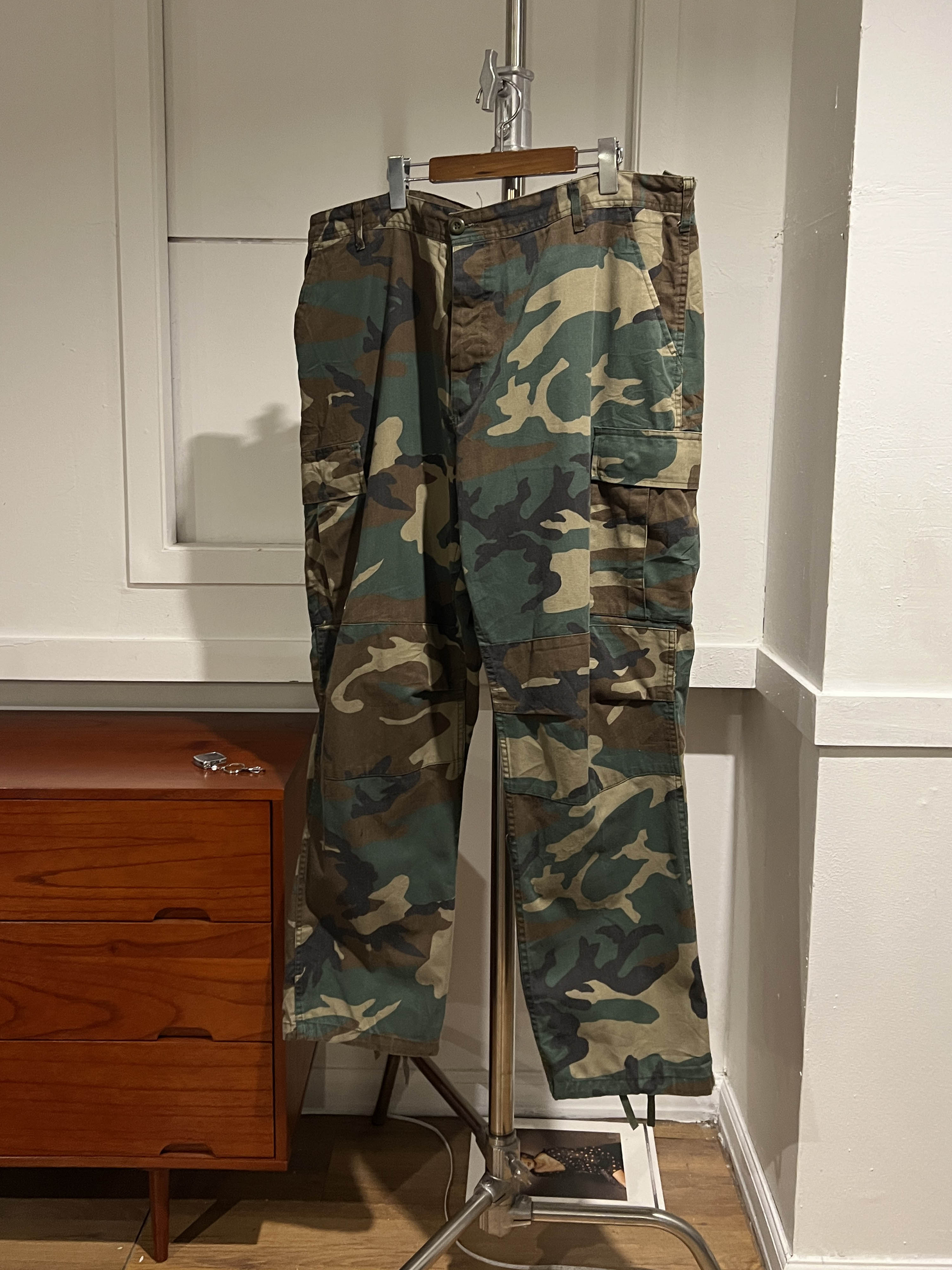 vintage camoflauge field pants
