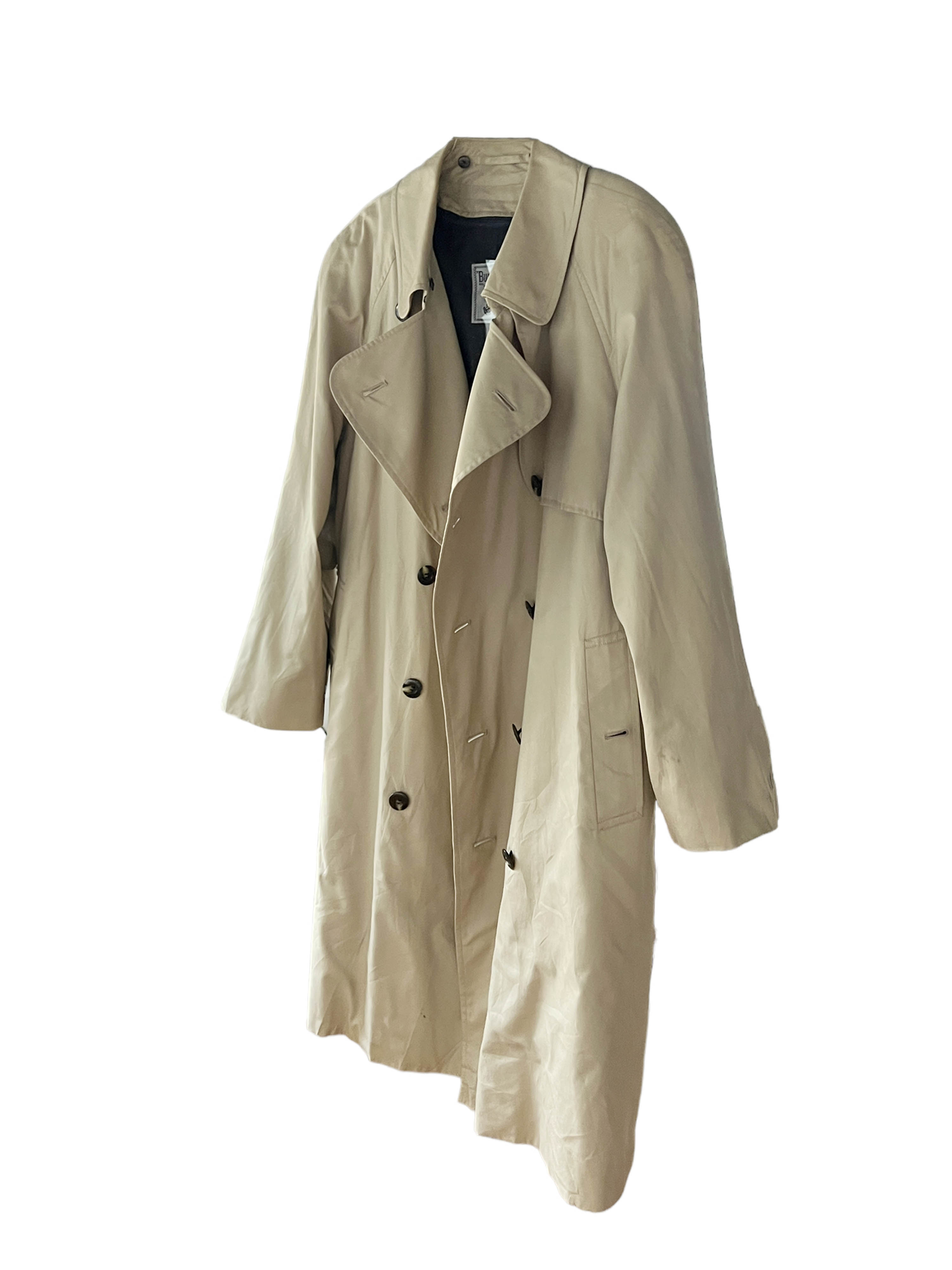 old Burberrys trench coat