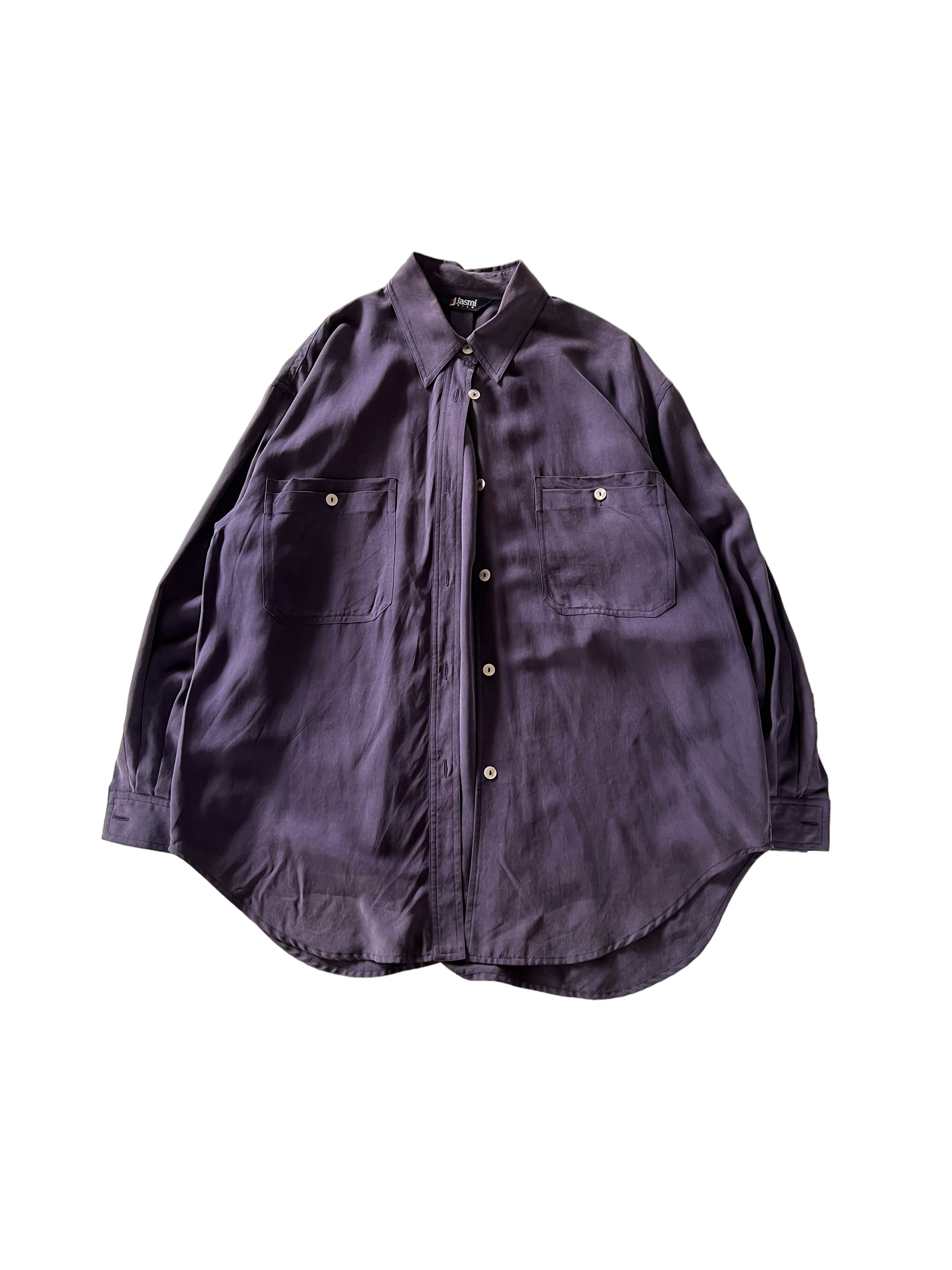 Jasmi silk purple shirts