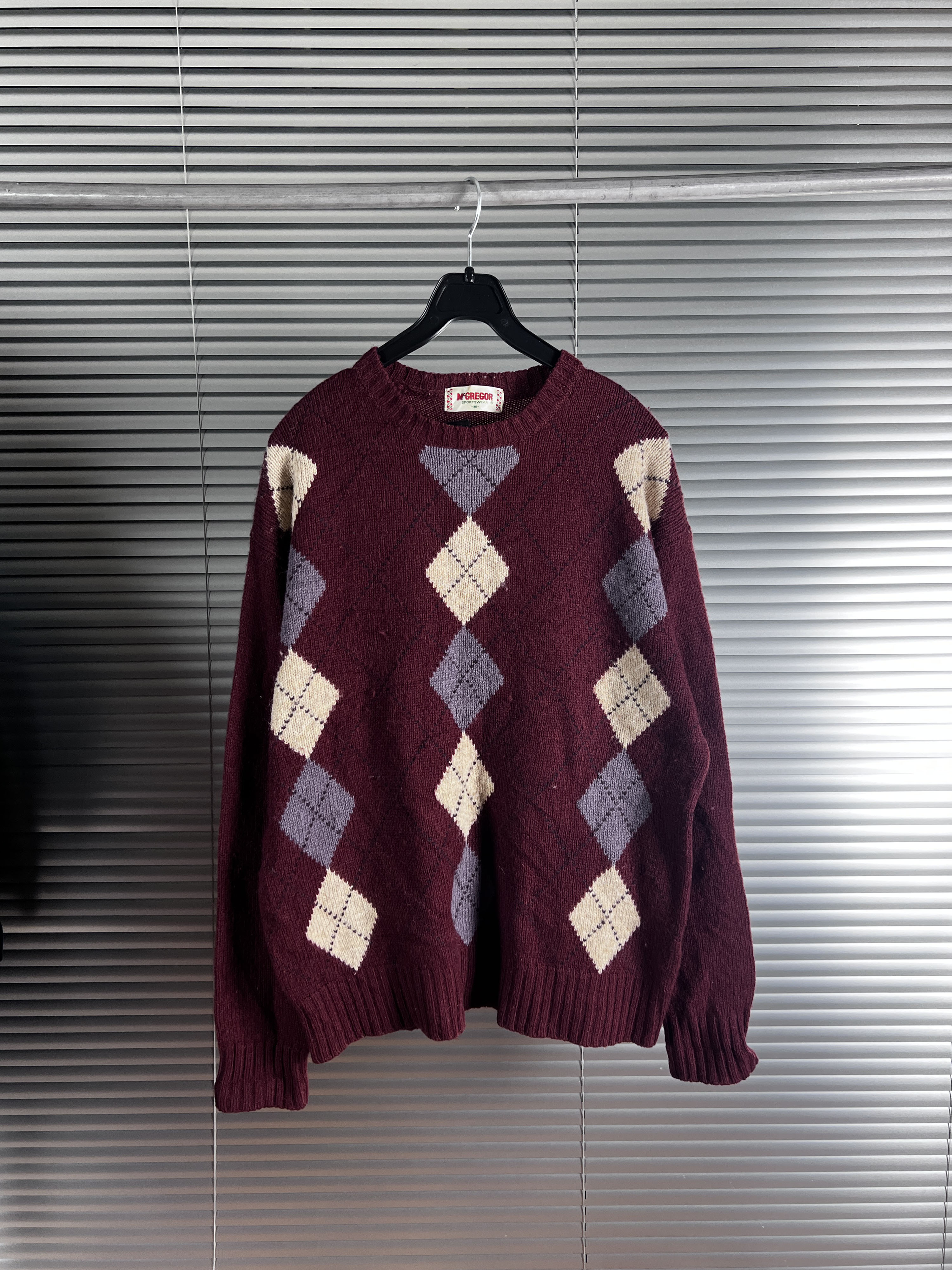 M&#039;CGREGOR argyle knit