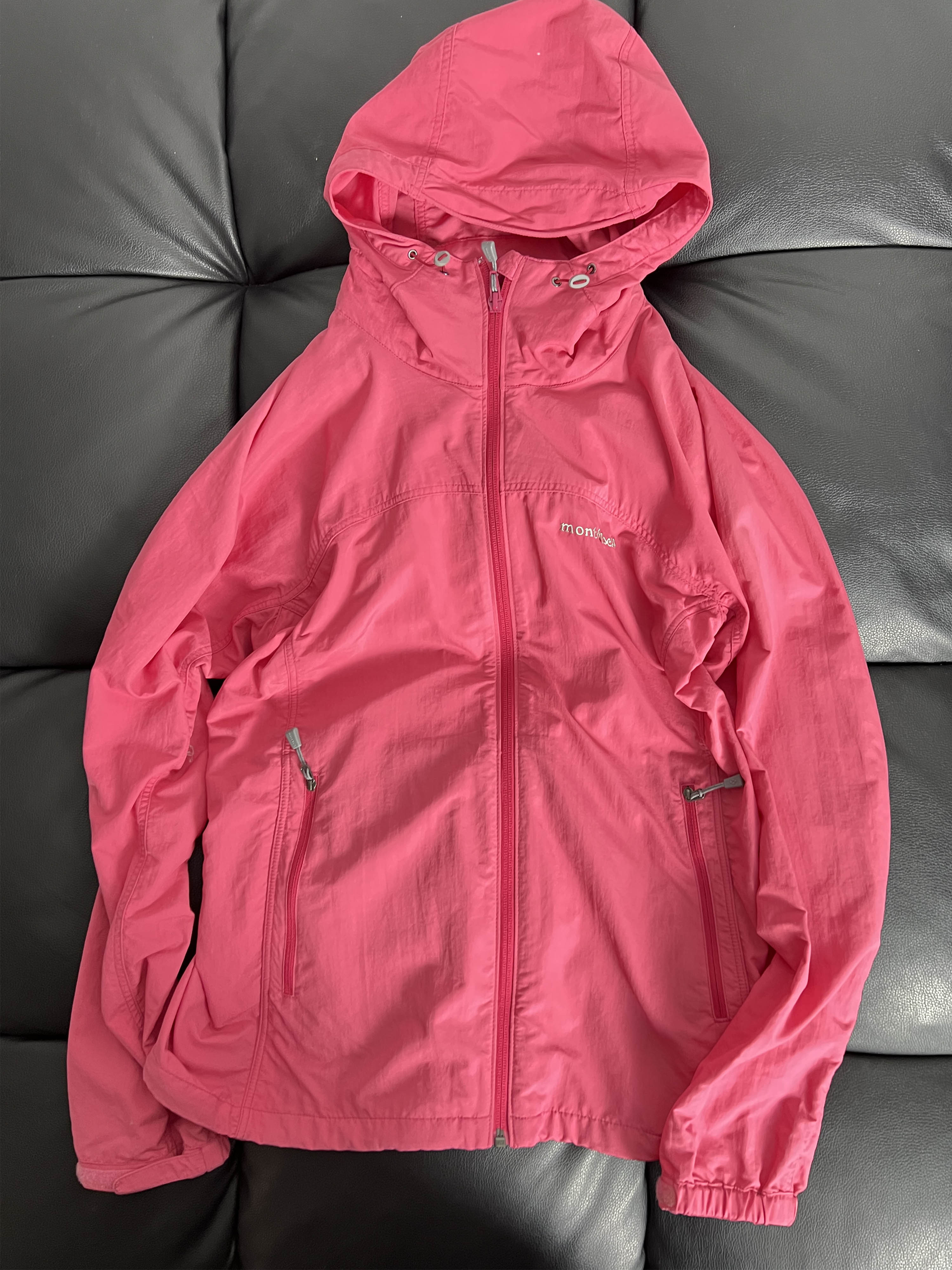 mont-bell pink jacket