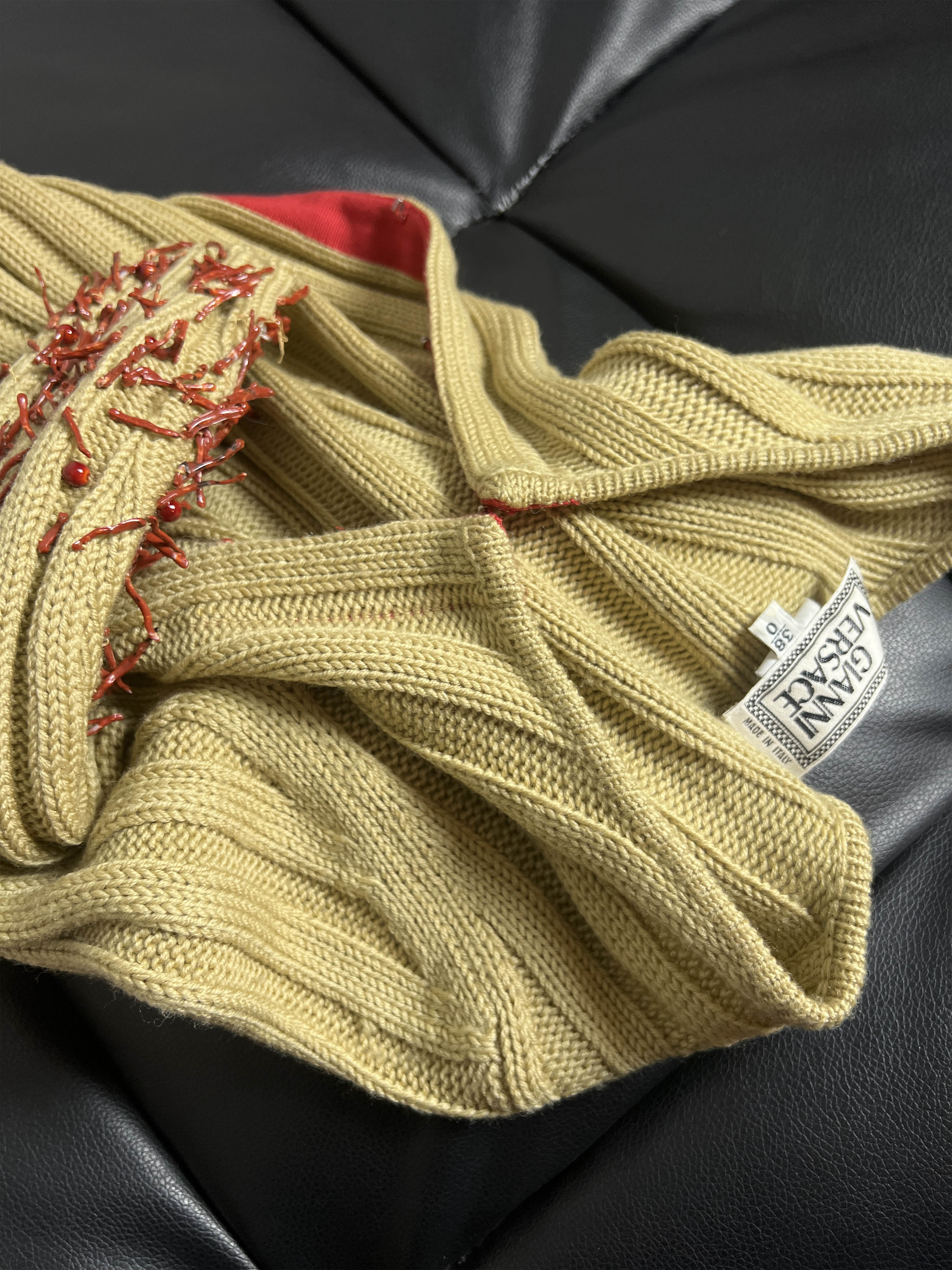 GIANNI VERSACE detail knit
