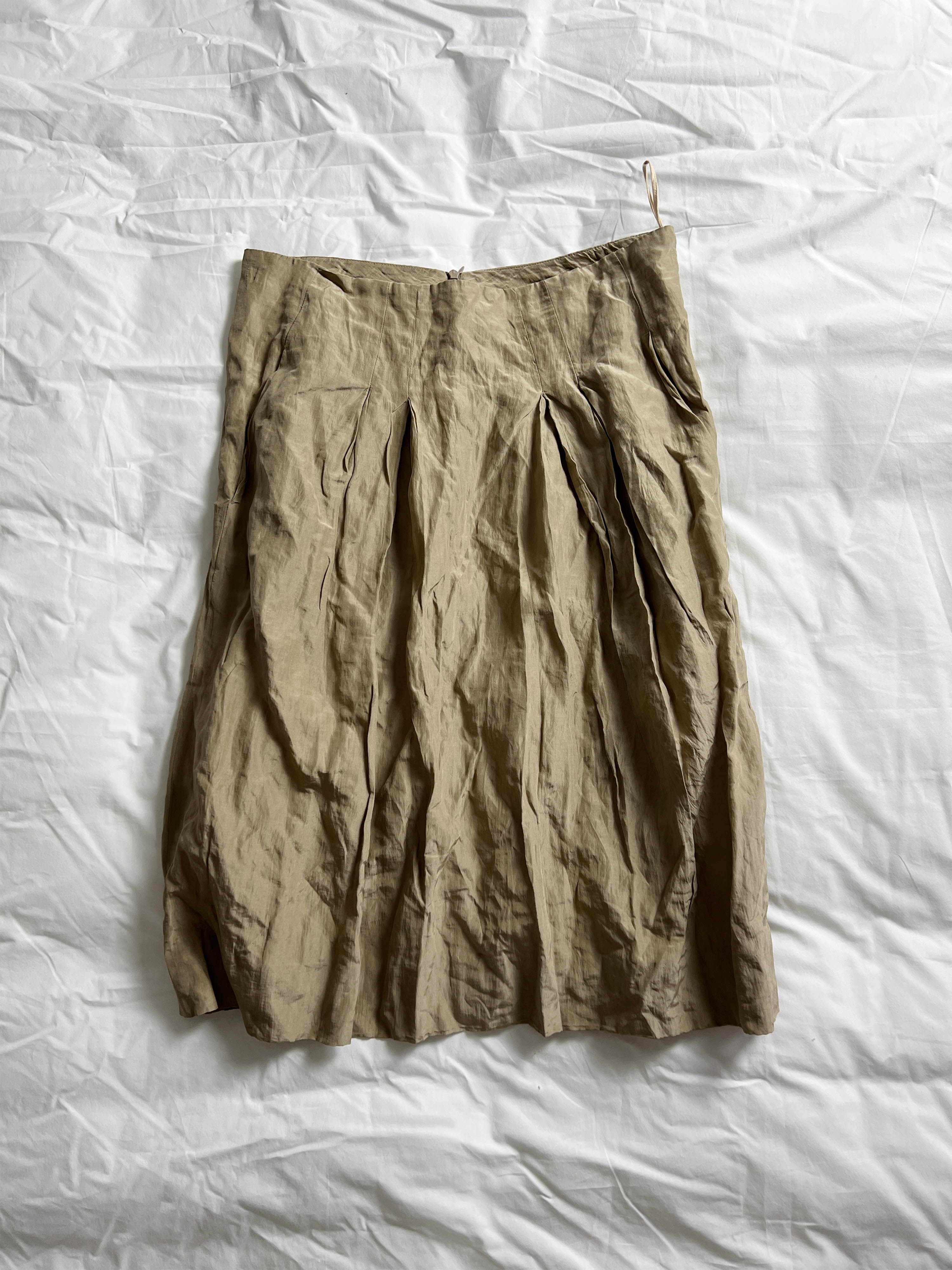 JIL SANDER silk blend skirts