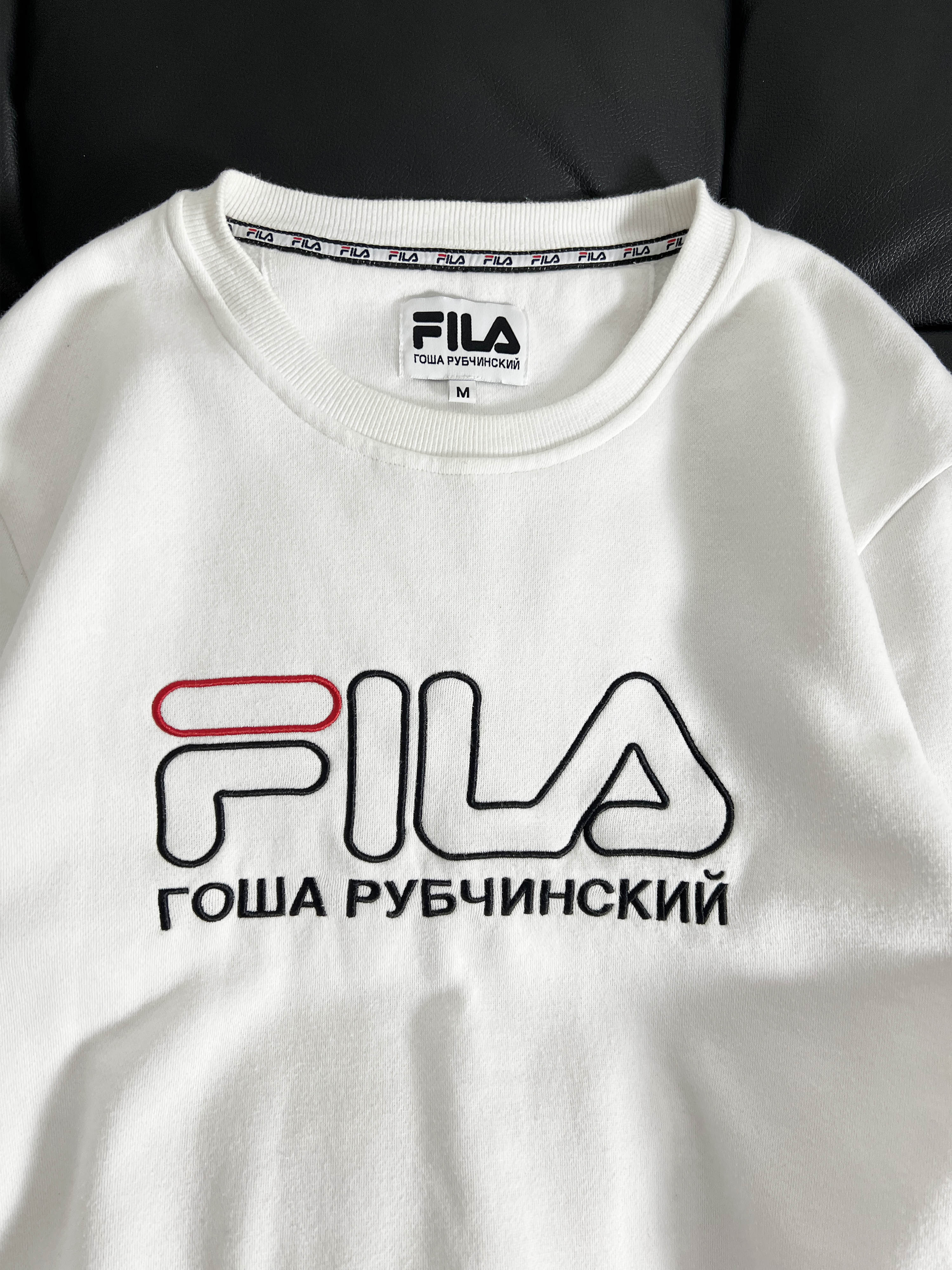 FILA X  GOSHA RUBCHINSKIY logo sweatshirts