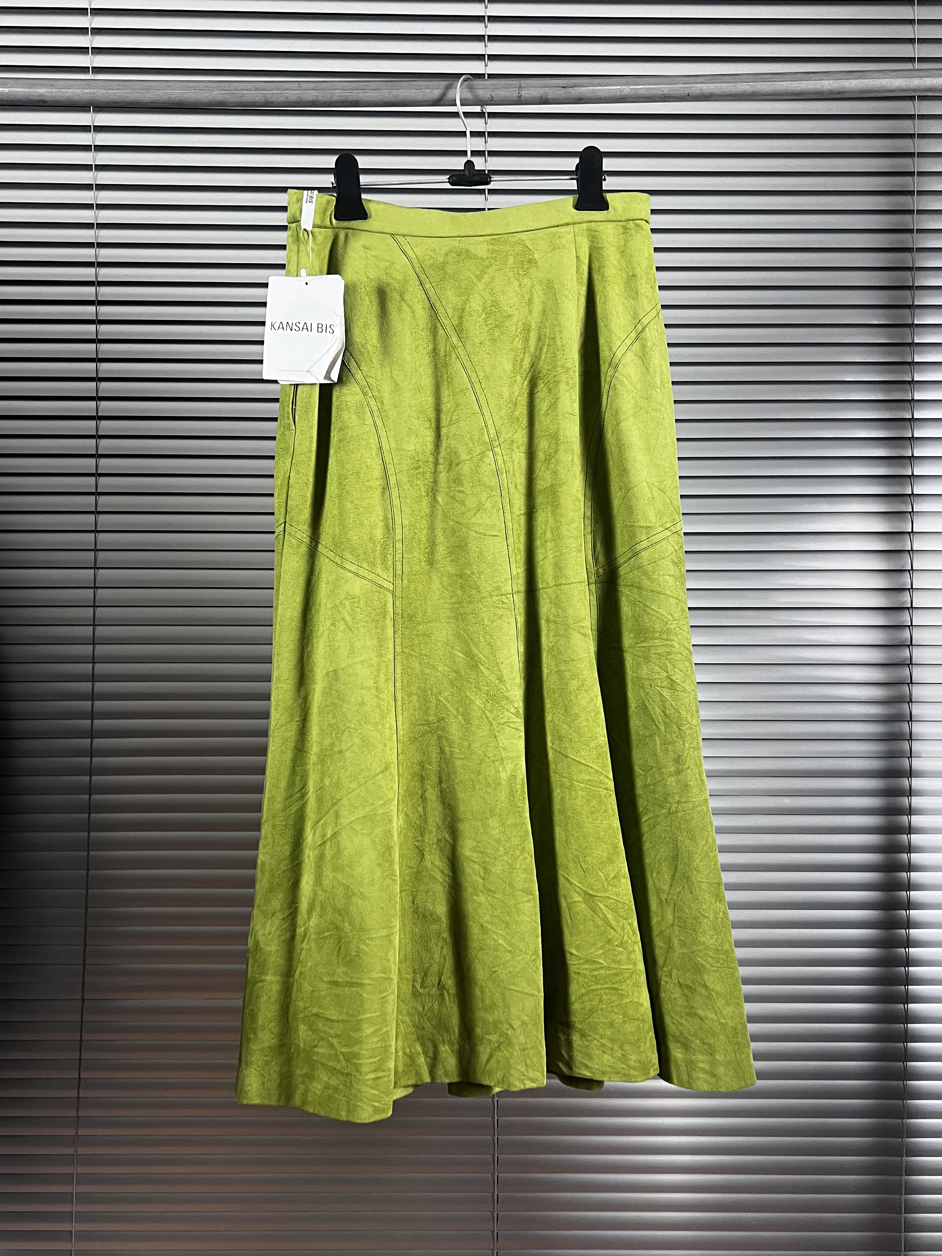 KANSAI BIS by kansai yamamoto fake suede skirts (unused)