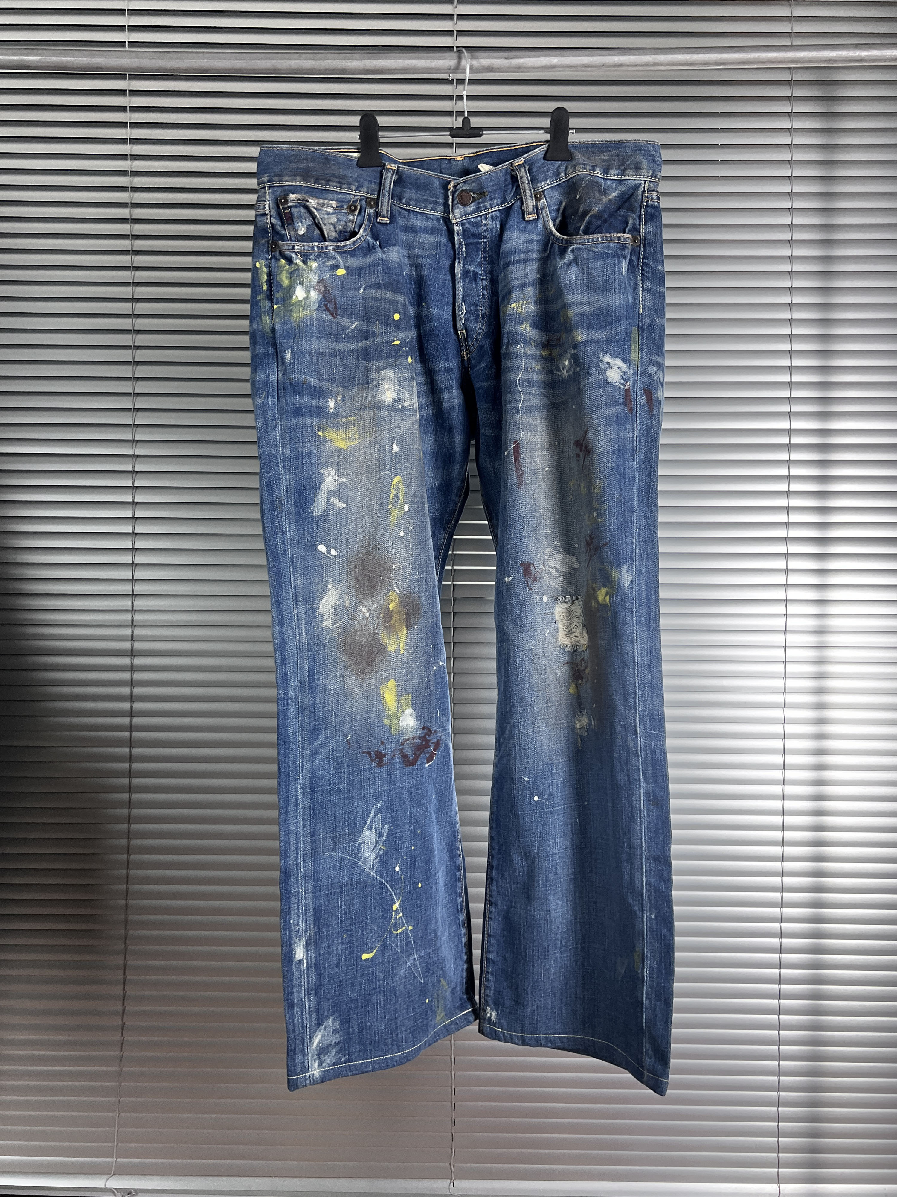 ABECROMBIE &amp; FITCH painted jean