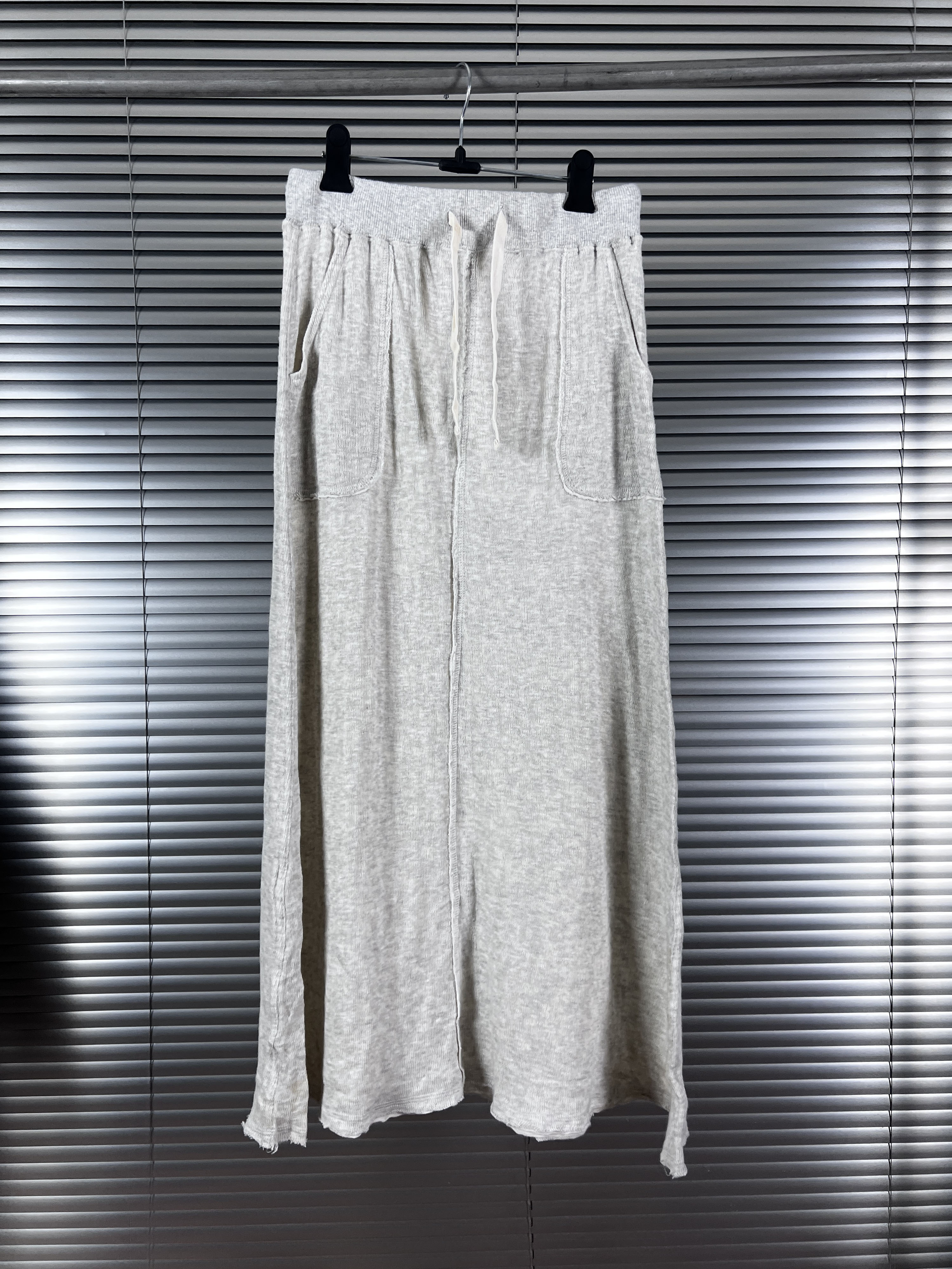 inside-out sweat skirts