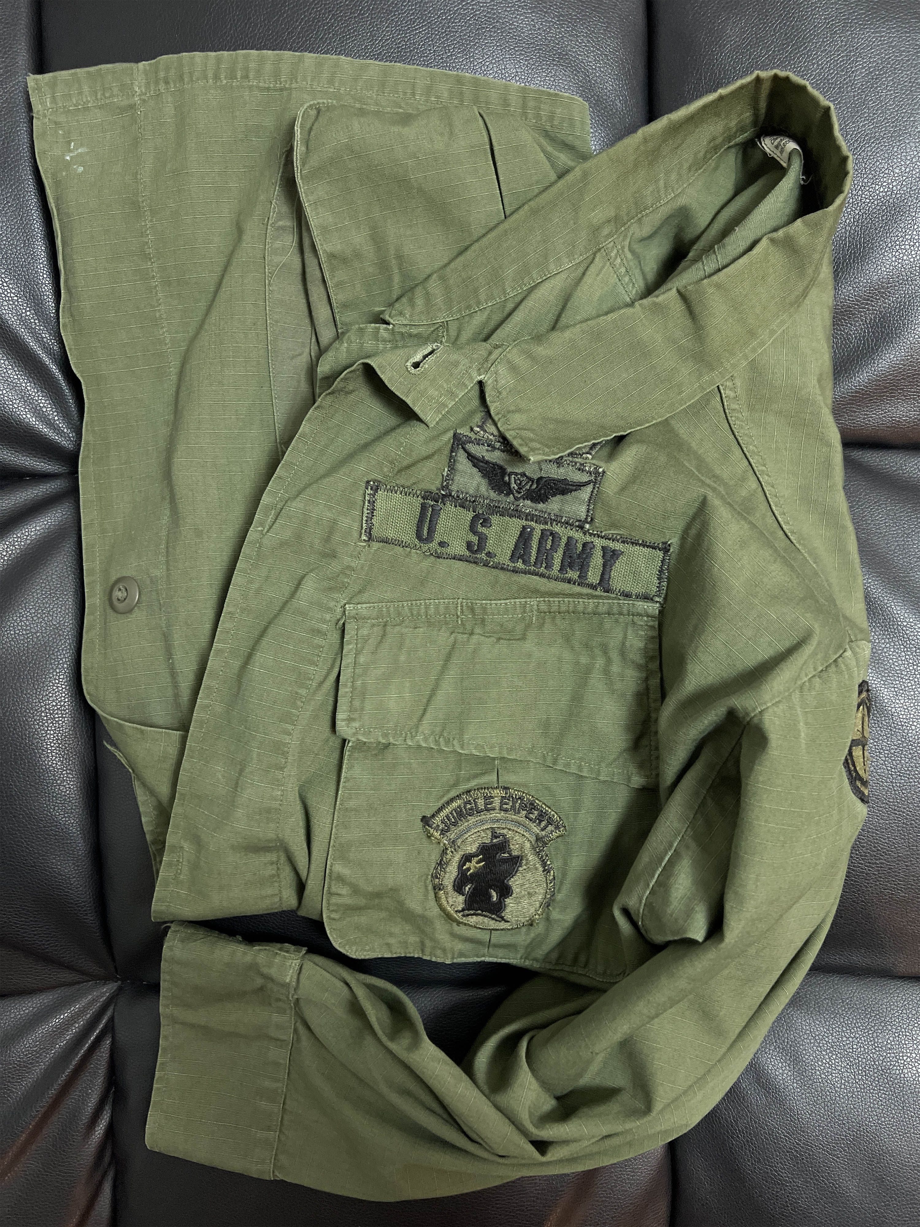 1970 OG 107 jungle fatigue jacket